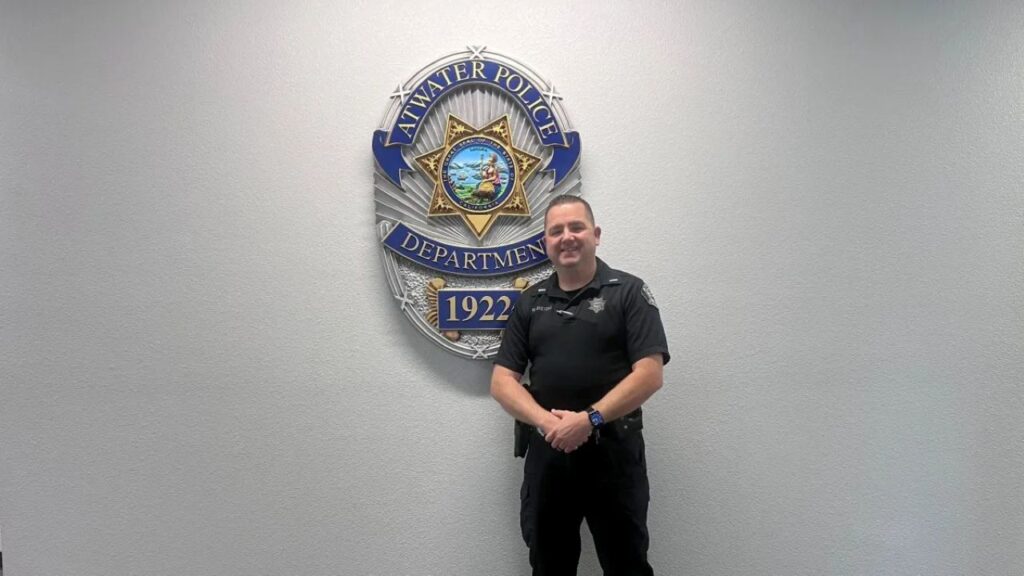 Image of Atwater, California's new police chief, William Novetzke