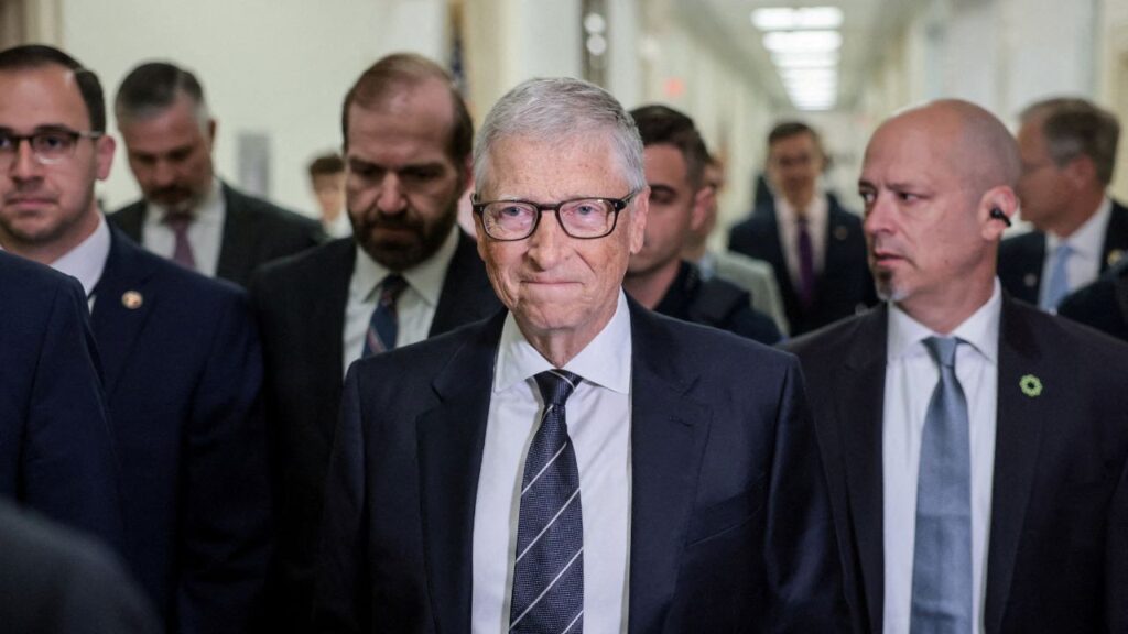 Bill Gates arrives for a closed door interview before the House Oversight Committee investigating late financier and sex offender Jeffrey Epstein, on Capitol Hill in Washington, D.C., U.S., June 10, 2026. REUTERS/Jonathan Ernst