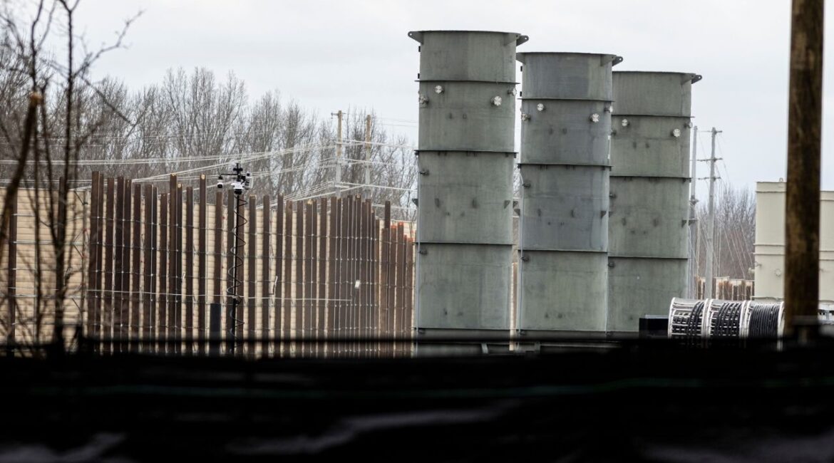 Construction at xAI’s power plant in Southaven, Miss., Feb. 25, 2026. In an unusually aggressive move, the Justice Department told a federal court in Mississippi that Elon Musk’s artificial intelligence company, xAI, has the right to run dozens of polluting gas-burning turbines in the state despite not having permits for them. (Brad J. Vest/The New York Times)