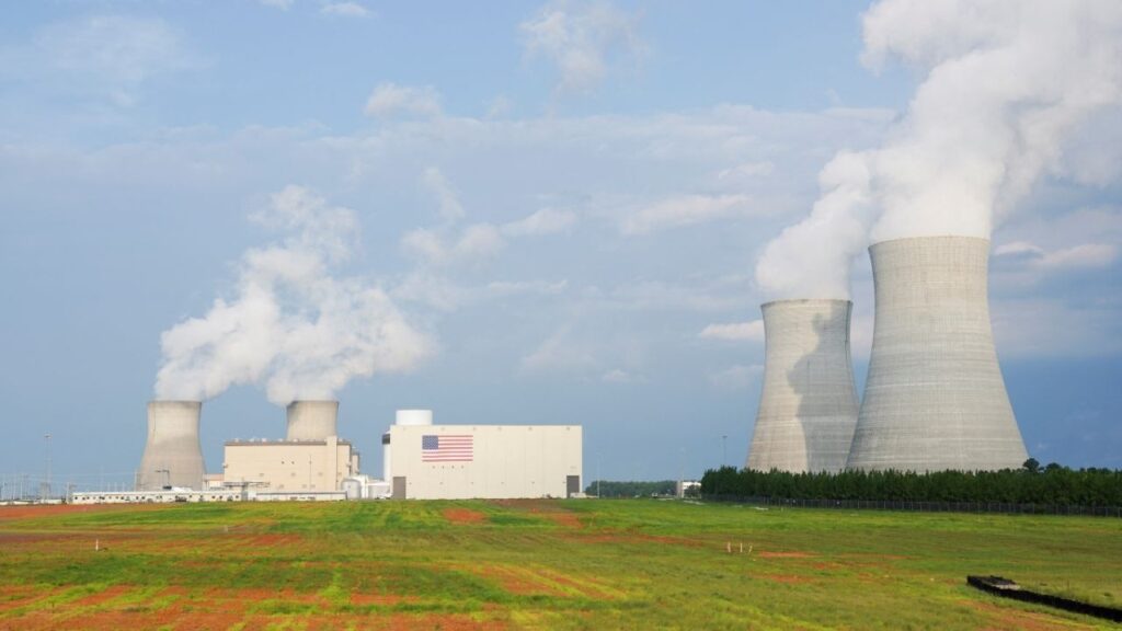 Cooling towers are seen at the nuclear-powered Vogtle Electric Generating Plant in Waynesboro, Georgia, U.S. August 13, 2024. (Reuters File)