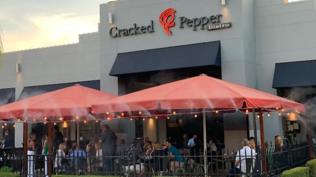 Image of the exterior of the Cracked Pepper Bistro