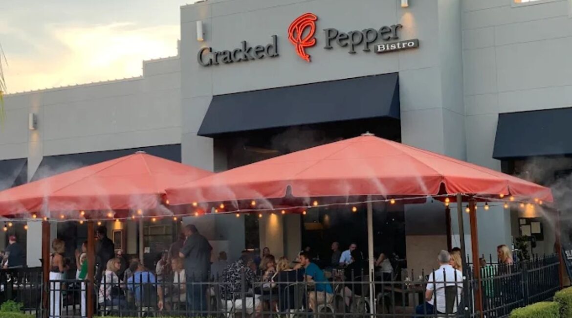 Image of the exterior of the Cracked Pepper Bistro