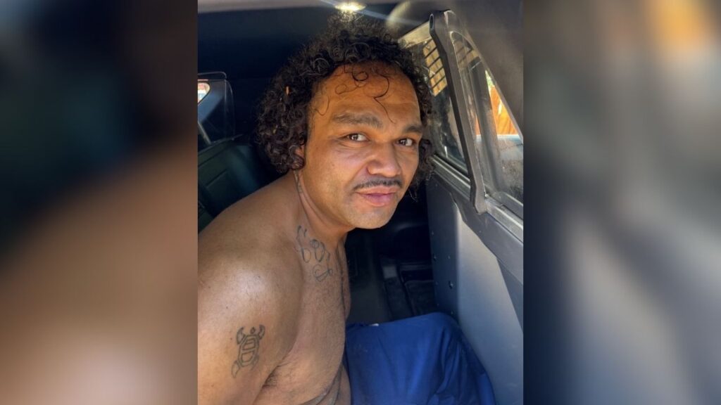 Edgar David Cervantes was arrested in Coalinga after police say he fled officers while armed with a rifle and was later taken into custody on multiple firearm-related charges. (Coalinga PD)