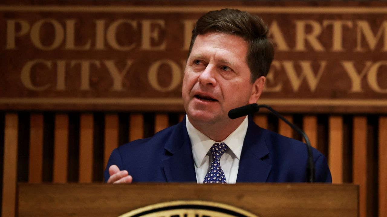 Jay Clayton, U.S. Attorney for the Southern District of New York speaks during a press conference at the New York Police Department headquarters in New York City, U.S., March 9, 2026. (Reuters/Brendan McDermid)