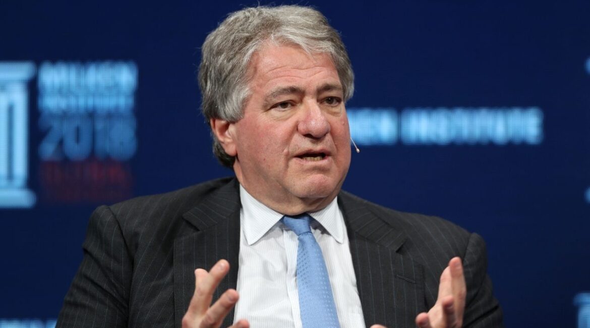 Leon Black, Chairman, CEO and Director, Apollo Global Management, LLC, speaks at the Milken Institute's 21st Global Conference in Beverly Hills, California, U.S. May 1, 2018. REUTERS/Lucy Nicholson