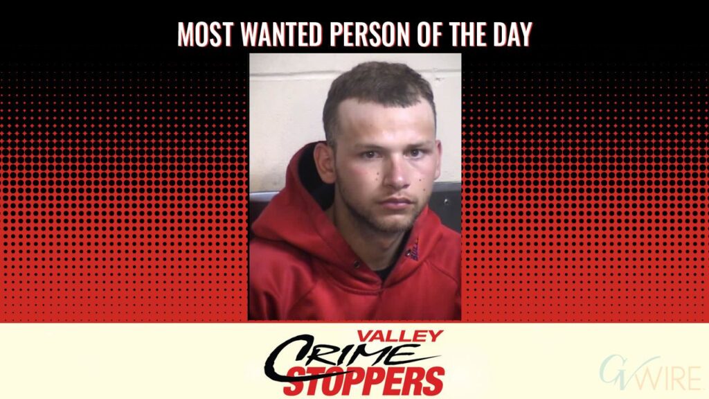 Michael Kenneth Manuel Castro is Valley Crime Stoppers' Most Wanted Person of the Day for June 9, 2026. (Valley Crimes Stoppers)