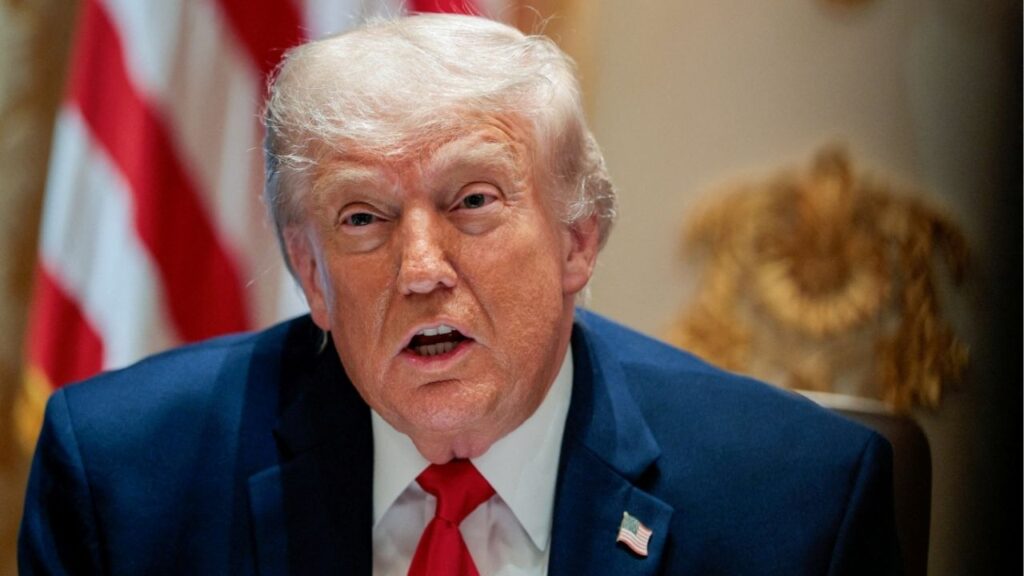 President Donald Trump speaks during a cabinet meeting in the Cabinet Room at the White House, in Washington, D.C., U.S., May 27, 2026. (Reuters File)