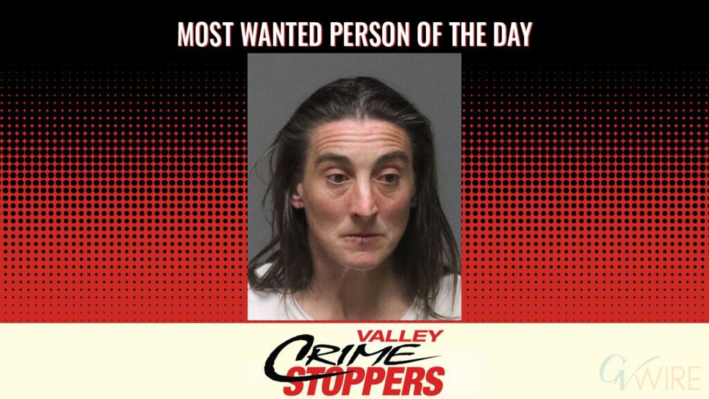 Rachel Naomi Davis is Valley Crime Stoppers' Most Wanted Person of the Day for June 17, 2026. (Valley Crimes Stoppers)