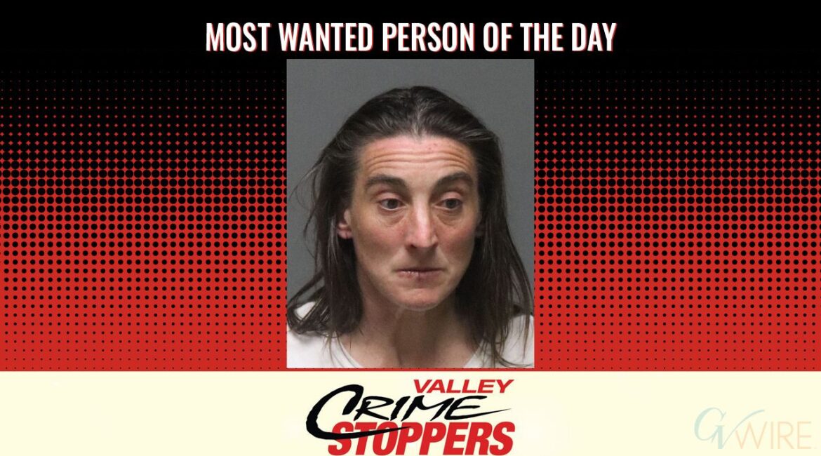Rachel Naomi Davis is Valley Crime Stoppers' Most Wanted Person of the Day for June 17, 2026. (Valley Crimes Stoppers)