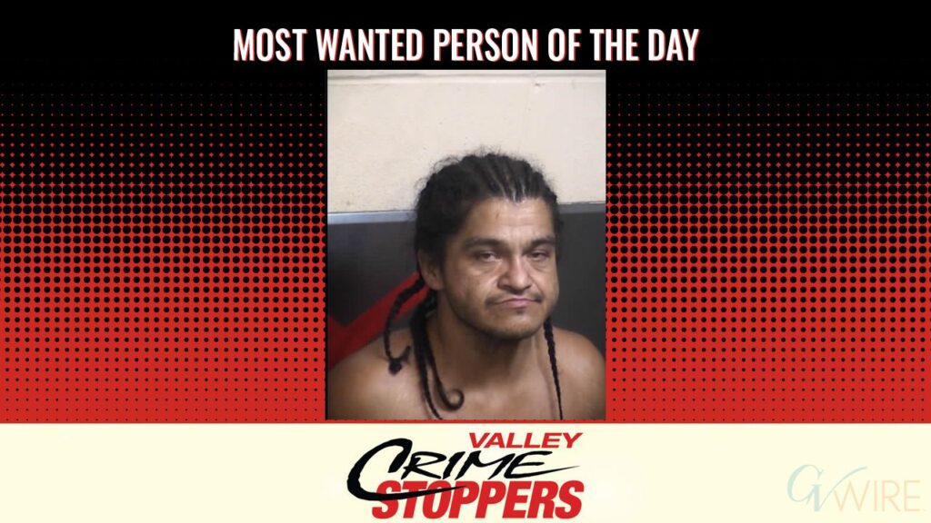 Jose Uribe is Valley Crime Stoppers' Most Wanted Person of the Day for June 4, 2026. (Valley Crimes Stoppers)