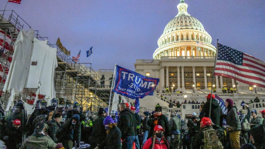 Supporters of President Donald Trump approach the Capitol in Washington, Jan. 6, 2021. President Donald Trump has made clear that he believes the Jan. 6 rioters should not only be praised, but that they should be compensated with taxpayer money. (Kenny Holston/The New York Times)
