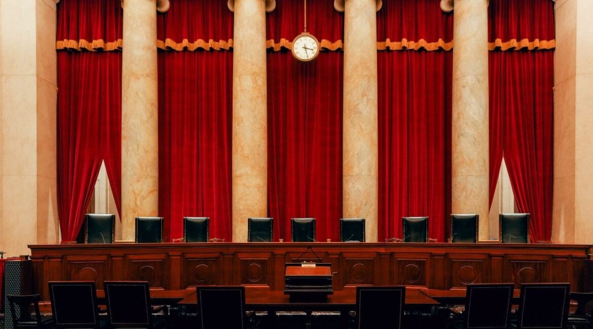 The Court Chamber, inside the Supreme Court building in Washington on May 8, 2024. The Supreme Court on Tuesday, June 30, 2026, struck down the Trump administration’s executive order limiting the right to automatic citizenship for babies born in the United States. (Amir Hamja/The New York Times)