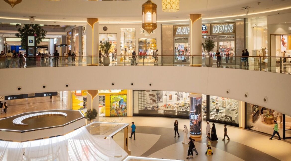 The Dubai Mall, in Dubai, United Arab Emirates, on March 18, 2026. For decades, people in the wealthy Gulf Arab nations watched on television as the wars of the region gripped their neighbors, but not them. That illusion was shattered by the U.S.-Israeli war with Iran. (Katarina Premfors/The New York Times)