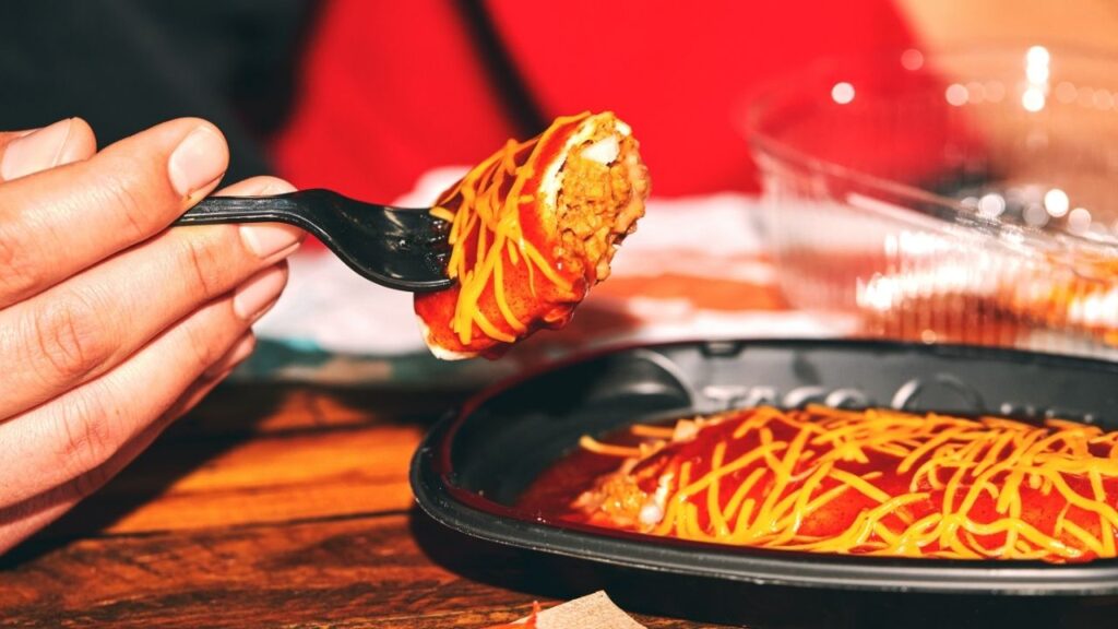 The Enchirito makes its return to Taco Bell's menu. (Taco Bell)