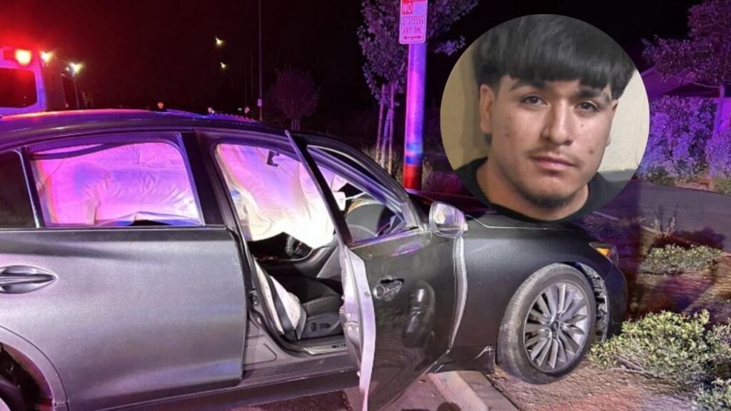 The Fresno County Sheriff’s Office said 21-year-old Josue Torres De La Torre of Fresno was arrested after allegedly spinning donuts, fleeing a deputy, driving the wrong way on Shields Avenue, and later being found to be intoxicated at more than three times the legal limit. (Fresno County SO)