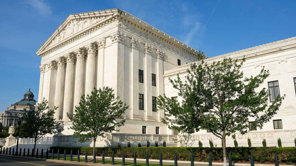 The Supreme Court of the United States, ahead of hearings to take place, in Washington, D.C., U.S. June 11, 2026. (Reuters/Ken Cedeno)
