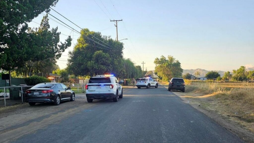 Tulare County authorities are investigating a shooting reported Friday evening east of Orosi and are asking the public to avoid the area. (Tulare County SO)