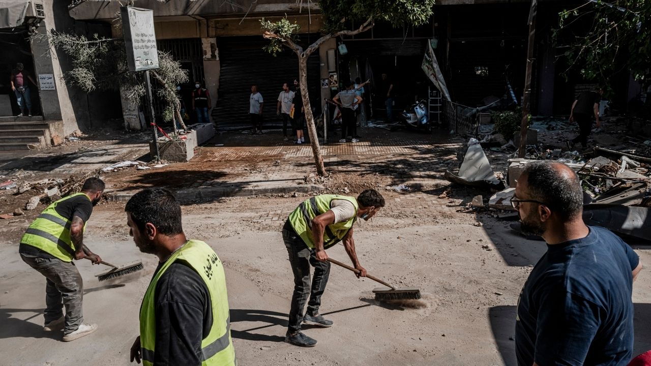 Workers at the scene of an Israeli airstrike in Beirut, Lebanon, on Sunday, June 14, 2026. The attack cast further doubt on whether the promised cease-fire deal would get signed. (Daniel Berehulak/The New York Times)Workers at the scene of an Israeli airstrike in Beirut, Lebanon, on Sunday, June 14, 2026. The attack cast further doubt on whether the promised cease-fire deal would get signed. (Daniel Berehulak/The New York Times)