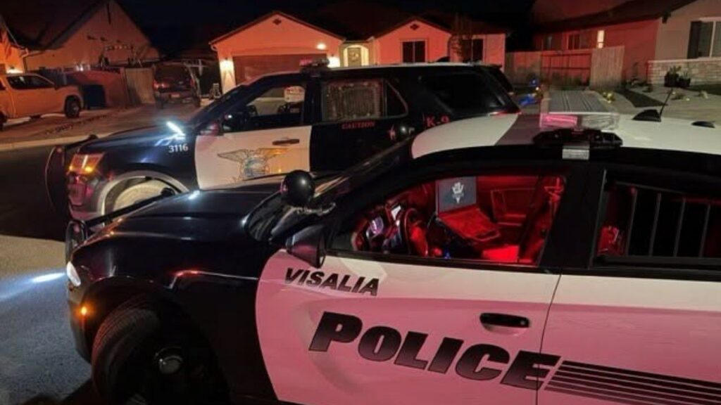 A Visalia robbery investigation led to the arrest of a Tulare man after a brief pursuit was called off and officers later found him at a residence in Tulare. (Visalia PD)