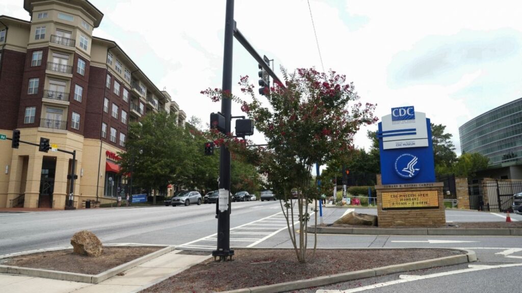 A view of the Center of Disease Control and Prevention (CDC) building on Friday, in Atlanta, Georgia, U.S. August 11, 2025. (Reuters/Megan Varner)
