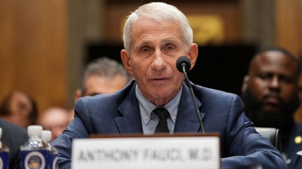 Anthony Fauci, the former Director of the National Institute of Allergy and Infectious Diseases (NIAID) and medical advisor to several U.S. presidents, attends a U.S. Senate Homeland Security and Governmental Affairs Committee on Capitol Hill in Washington, D.C., U.S., July 29, 2026. Anthony Fauci declined to answer questions, invoking his Fifth Amendment right against self-incrimination. (Reuters/Nathan Howard)