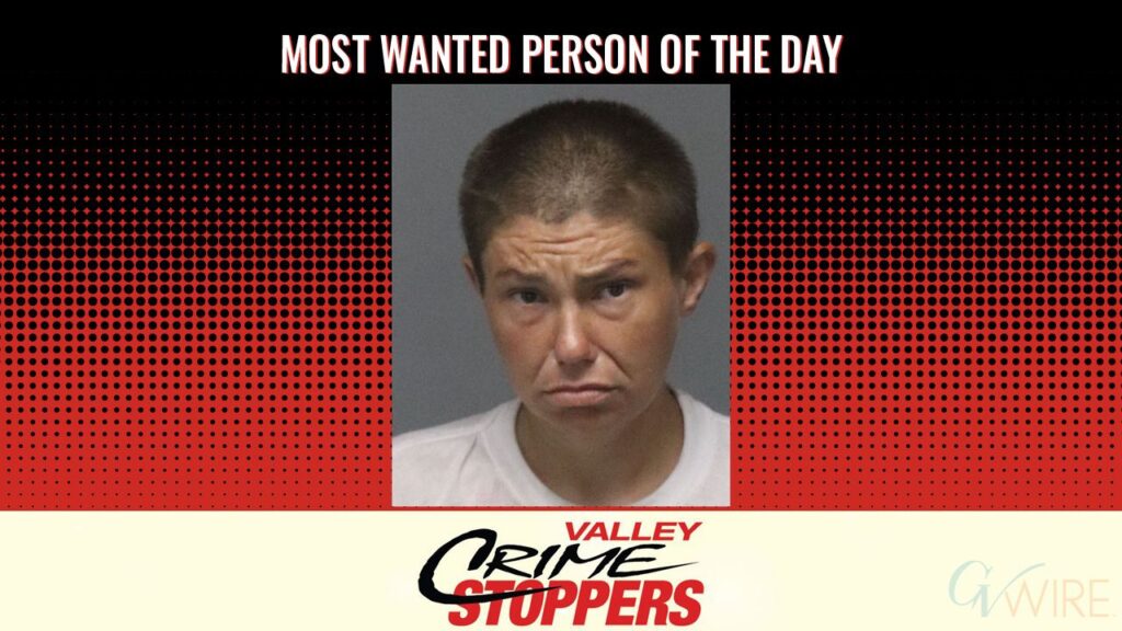 Crystal Leann Wallace is Valley Crime Stoppers' Most Wanted Person of the Day for July 2, 2026. (Valley Crimes Stoppers)