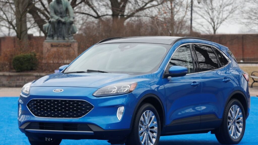 Ford Motor Co. introduces the new 2020 Escape SUV during a celebration at Greenfield Village in Dearborn, Michigan, U.S., March 28, 2019. Picture taken March 28, 2019. REUTERS/Rebecca Cook