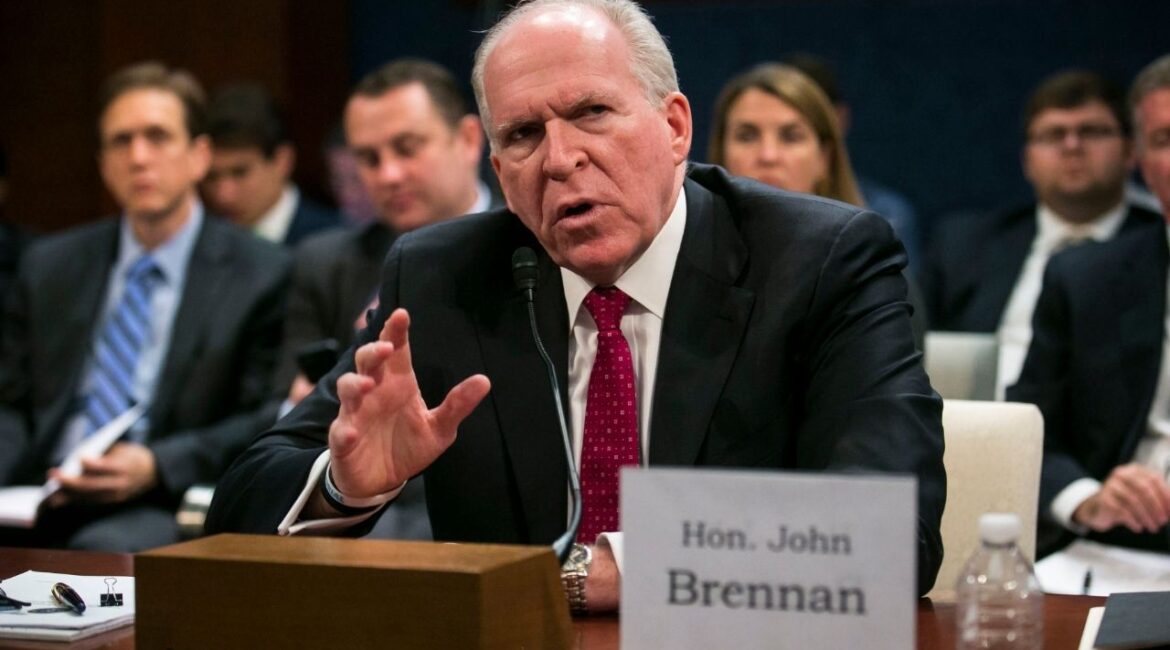 Former CIA Director John Brennan testifies during a House Intelligence Committee hearing on Capitol Hill in Washington, May 23, 2017. On Wednesday, July 1, 2026, Brennan’s lawyers put the Trump administration on notice that if prosecutors bring charges against their client, they intend to fight them by claiming they are an act of vindictive retribution. (Al Drago/The New York Times)