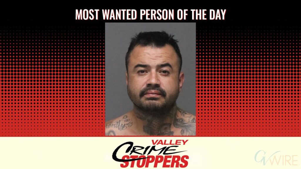 Freddy Chavez is Valley Crime Stoppers' Most Wanted Person of the Day for July 21, 2026. (Valley Crimes Stoppers)