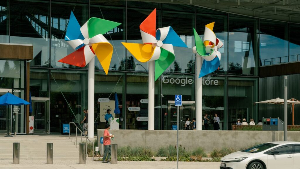The Google campus in Mountain View, Calif., on July 22, 2025. Google on Tuesday released three new artificial intelligence models, including Gemini 3.6 Flash, its most powerful, and Gemini 3.5 Flash Cyber, which is fine-tuned for cybersecurity. (Kelsey McClellan/The New York Times)