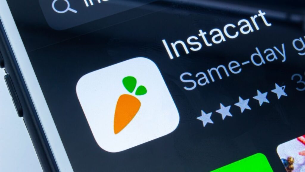 Instacart went down for thousands of users on Thursday, July 2, 2026. (Shutterstock)