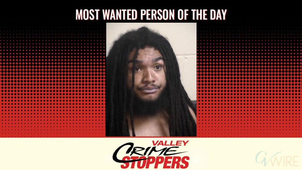 Isaiah Herron is Valley Crime Stoppers' Most Wanted Person of the Day for July 6, 2026. (Valley Crimes Stoppers)
