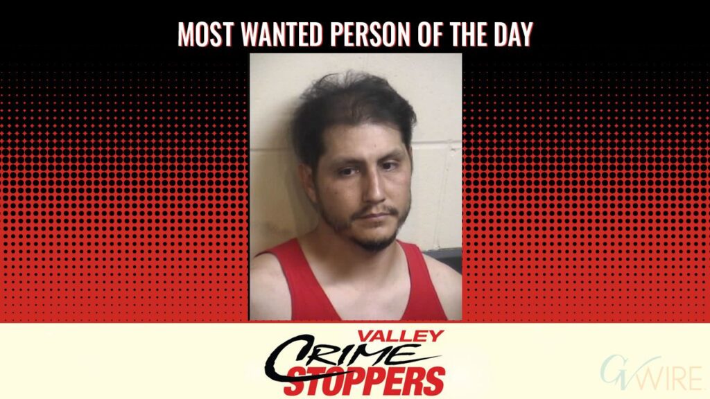 Jesse Marquez is Valley Crime Stoppers' Most Wanted Person of the Day for July 22, 2026. (Valley Crimes Stoppers)