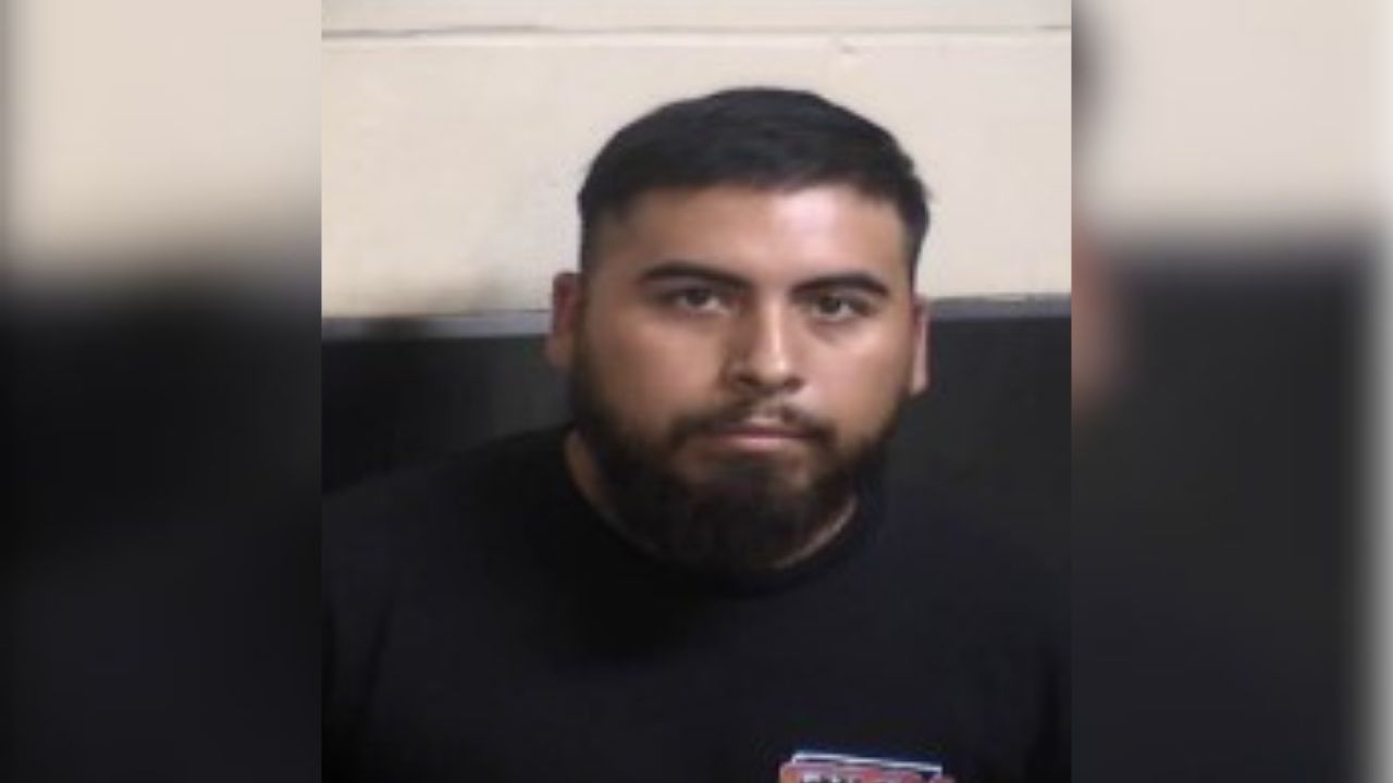 Jose Heriberto Cisneros, 30, was arrested Wednesday in Fresno on suspicion of felony child sex crimes, including alleged oral copulation with a child 10 years old or younger, according to jail records. (Fresno PD)