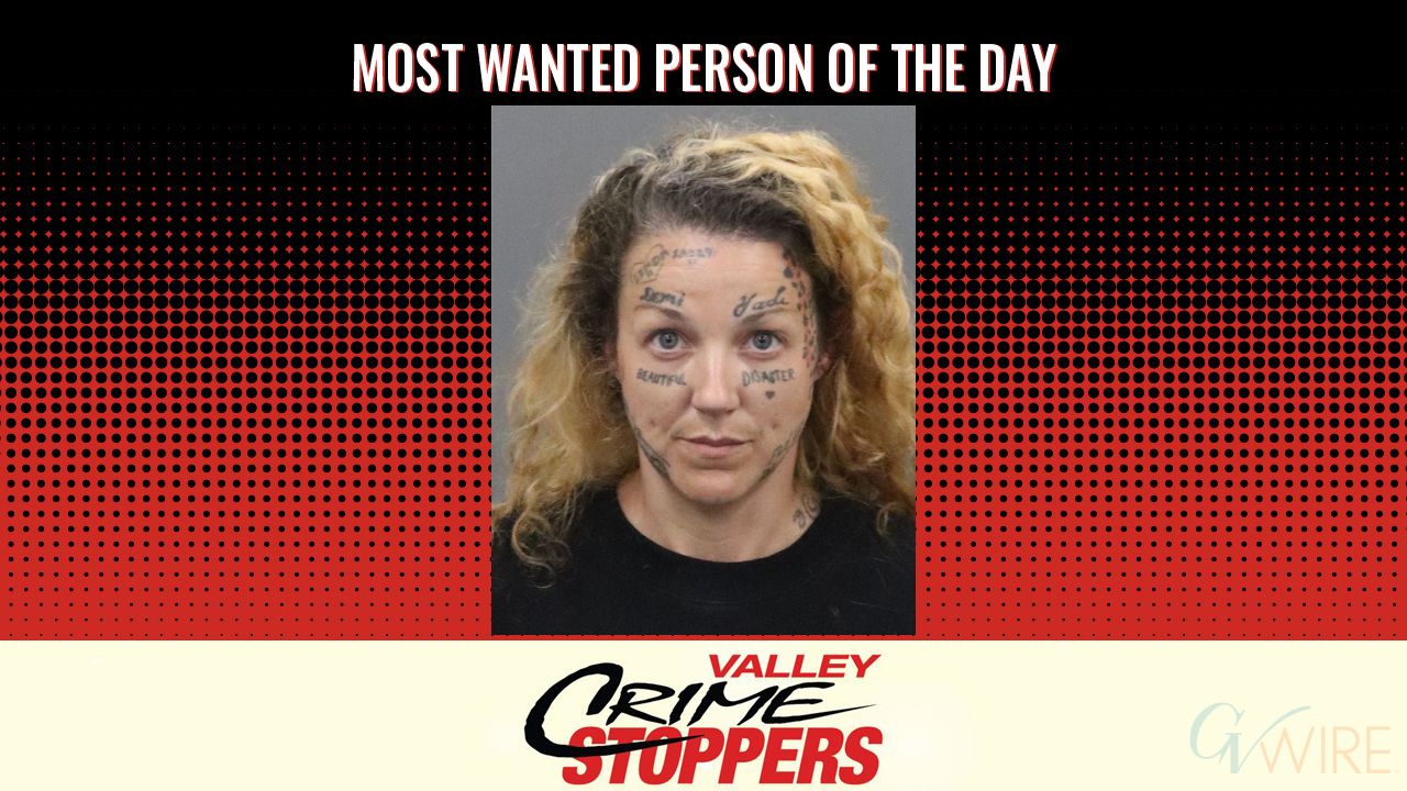 Karrie Lynn Langdon is Valley Crime Stoppers' Most Wanted Person of the Day for July 7, 2026. (Valley Crimes Stoppers)