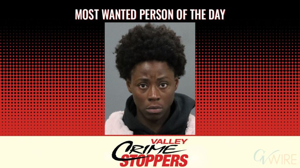 Leron Jonea Monique Williams is Valley Crime Stoppers' Most Wanted Person of the Day for July 1, 2026. (Valley Crimes Stoppers)