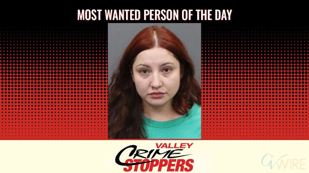 Leslie Alexandra Zepeda-Delgadillo is Valley Crime Stoppers' Most Wanted Person of the Day for July 13, 2026. (Valley Crimes Stoppers)