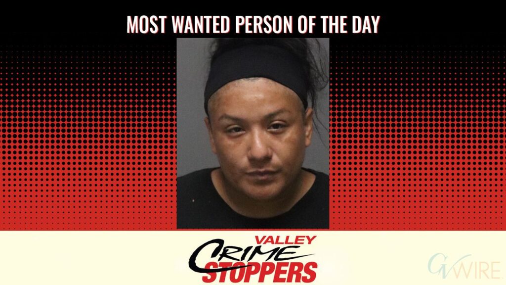 Lusia Hernandes is Valley Crime Stoppers' Most Wanted Person of the Day for July 20, 2026. (Valley Crimes Stoppers)