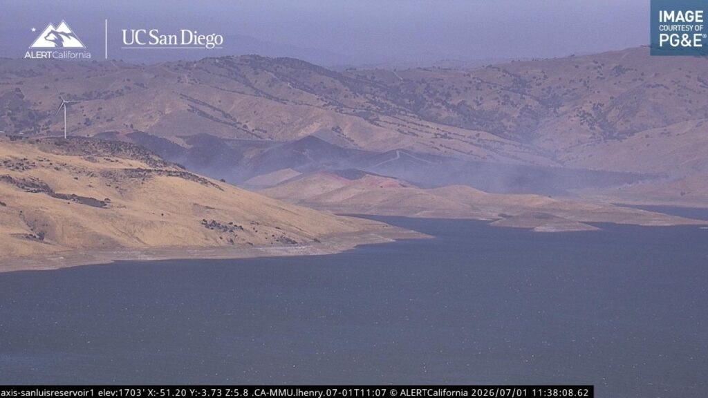 Merced County's Point Fire has burned 500 acres near Highway 152 and Dinosaur Point Road in Santa Nella, remains 0% contained. (CalFire)