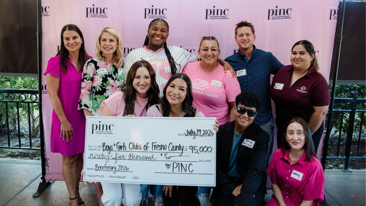 PINC donated $95,000 to the Boys & Girls Clubs of Fresno County to expand the SMART Girls program to reach more girls across the county. (PINC)