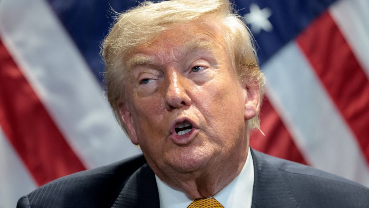 President Donald Trump speaks during a bilateral meeting with Syrian President Ahmed al-Sharaa alongside the NATO leaders summit at the Bestepe Presidential Compound in Ankara, Turkey, July 8, 2026. (Reuters/Jonathan Ernst)