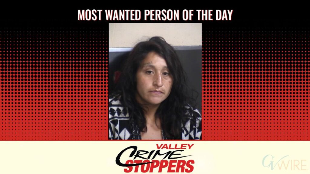 Salina Eve Deleon is Valley Crime Stoppers' Most Wanted Person of the Day for July 17, 2026. (Valley Crimes Stoppers)