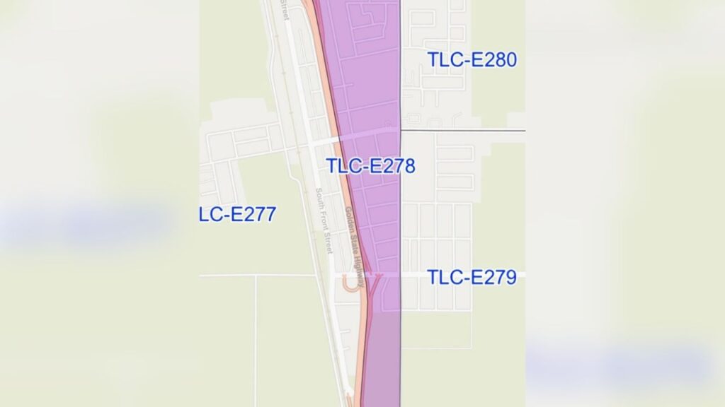 The Tulare County Fire Department issued a shelter-in-place advisory in Earlimart after a gas leak near Quail Avenue and Spring Road, urging residents to stay indoors and follow hazmat safety precautions until further notice. (Tulare County FD)