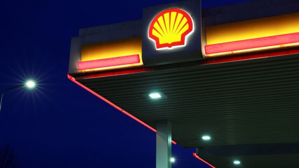The logo of oil and gas company Shell at a gas station in Wijchen, Netherlands, April 13, 2026. (Reuters File)