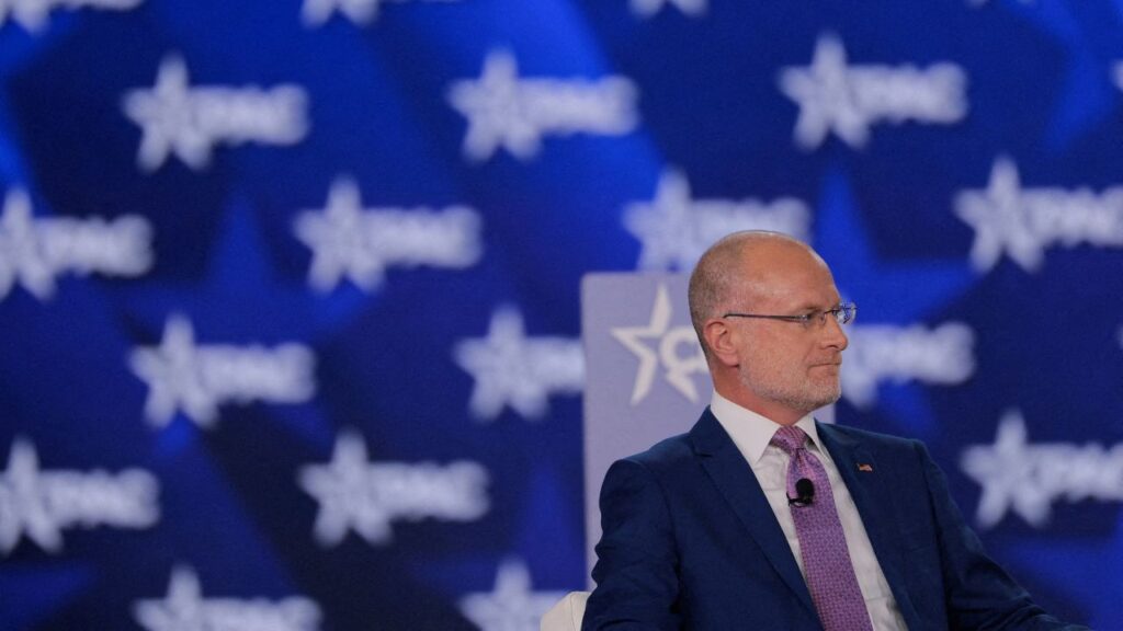 Brendan Carr, FCC chairman, attends an event in Grapevine, Texas, U.S. March 27, 2026. (REUTERS/Callaghan O'Hare/File Photo)
