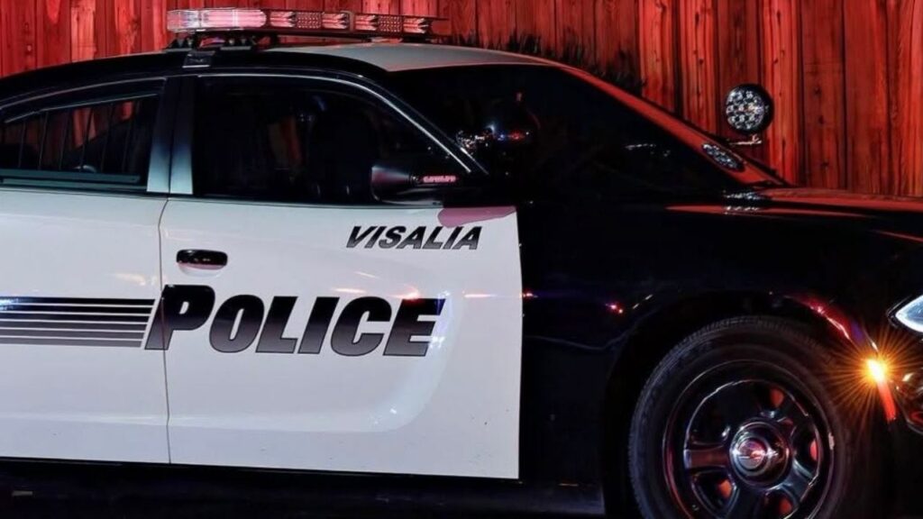 Visalia police arrested a 34-year-old woman Saturday, July 18, 2026, on suspicion of DUI after locating her driving a reported stolen vehicle, authorities said. (Visalia PD)