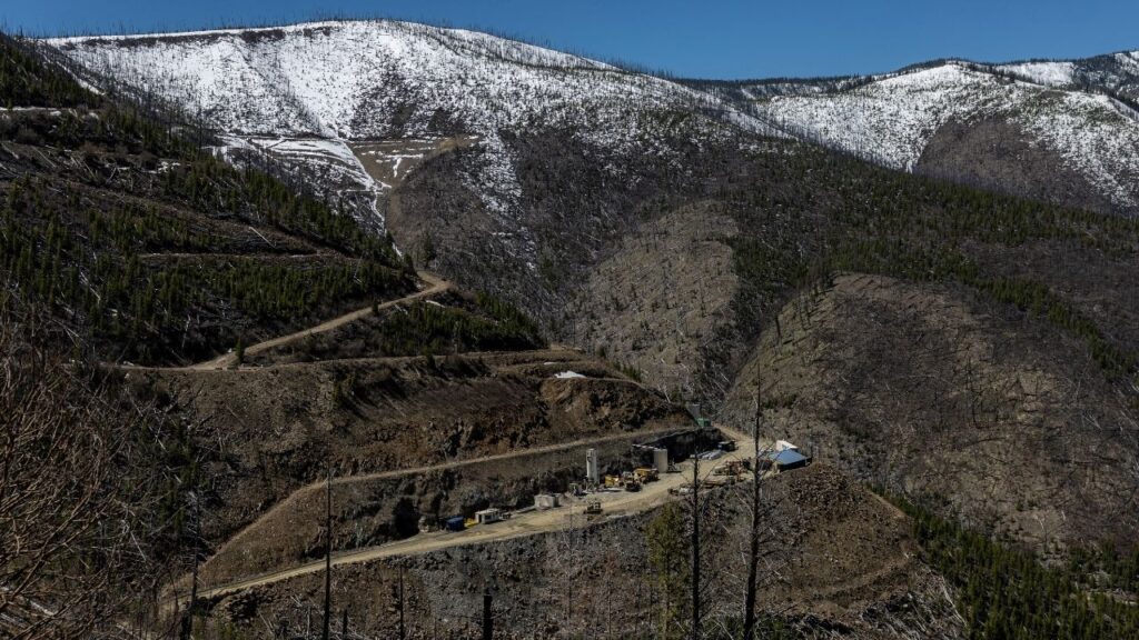 A cobalt mining site operated by Jervois Global is seen west of Salmon, Idaho, U.S. May 16, 2024. (Reuters File)