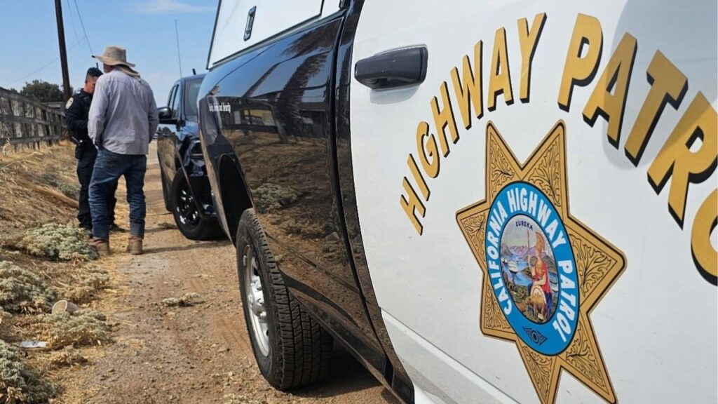 A driver was arrested for DUI after CHP officers spotted a truck traveling 33 mph in a 65 mph zone while weaving across lanes in Fresno. (CHP)