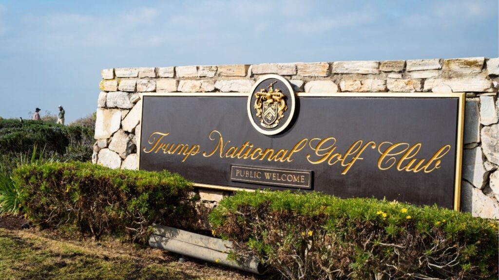 An armed man was arrested Sunday outside Trump National Golf Club in Southern California after federal agents reported a suspicious person walking the property. (Shutterstock)