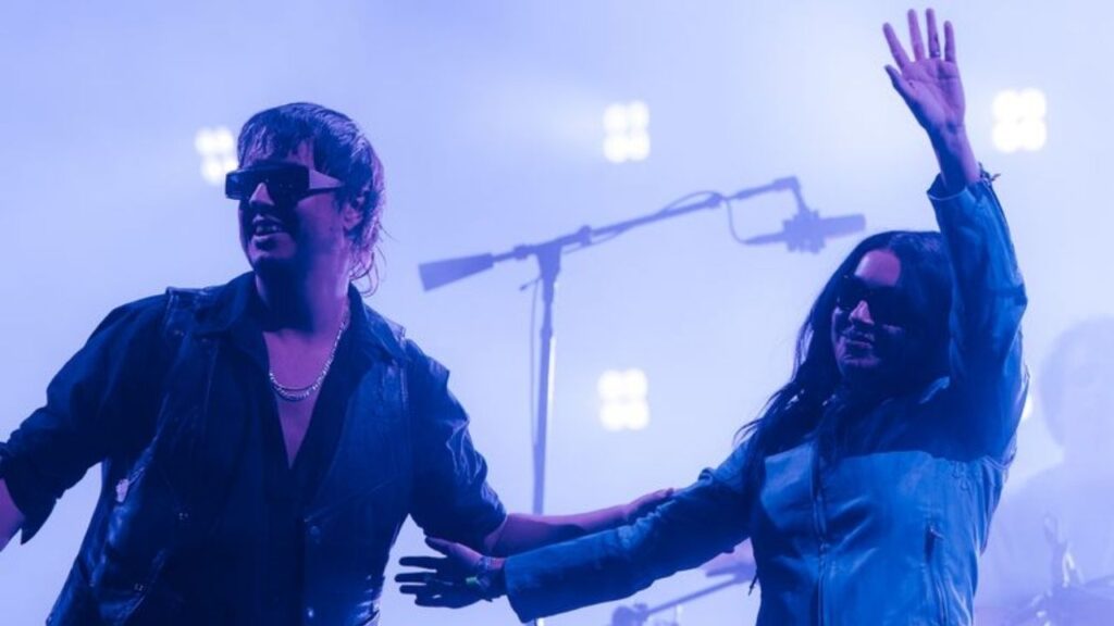 Charli xcx performs with The Stokes Outside Lands on Saturday, Aug. 8, 2026. (Alive Coverage)